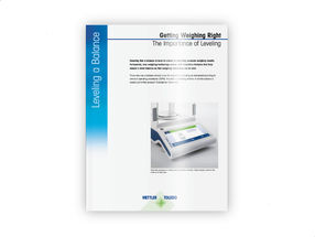 Getting Weighing Right — The Importance of Leveling